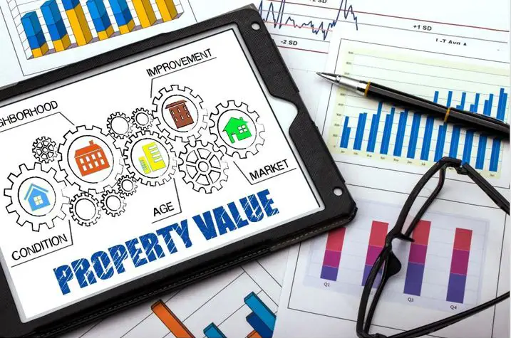 tablet showing pieces that affect property value